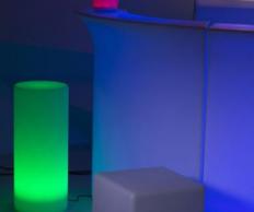 Фото LED лампа-цилиндр 70 см