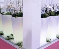 Фото Конический вазон/кулер с подсветкой
