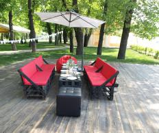 Фото Комплект Loft мебели + зонт (10 человек)