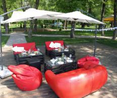 Фото Комплект Loft мебели Red&Black (10 человек)