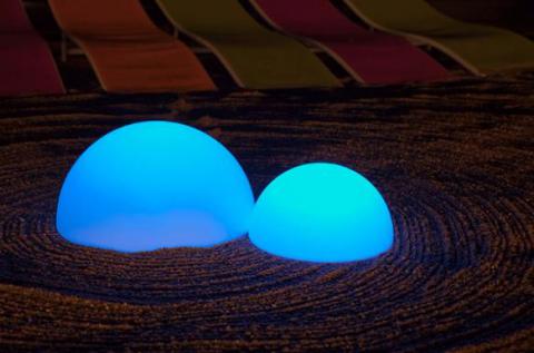 Фото LED полу-шар