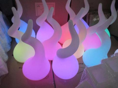 Фото LED светильник - головастик